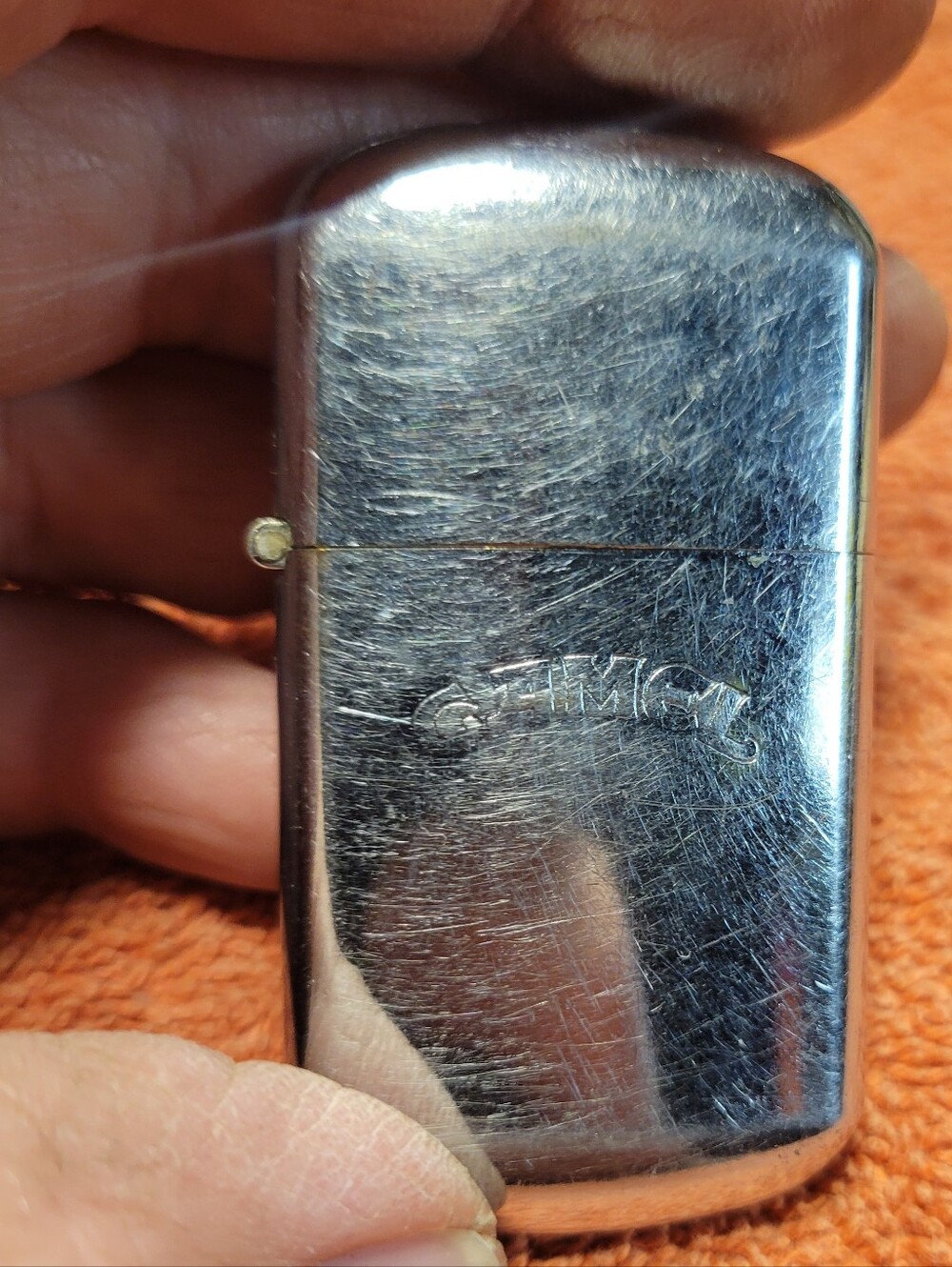 Vintage CAMEL Silver Flip-Top Lighter